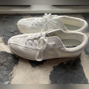 Tretorn men sneacker white vintage tennis shoes 13 us